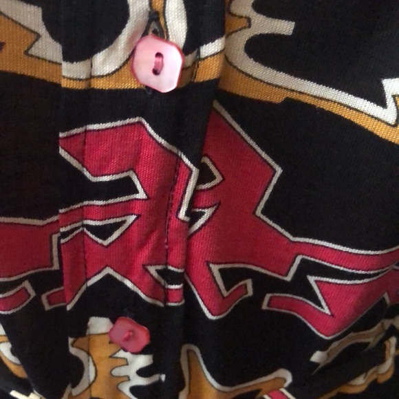 Rare Vintage Designer Enzo Vincelli psychedelic mod go go 60’s mini tunic dress - Picture 4 of 11